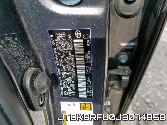 JTDKBRFU0J3074858 фото 2