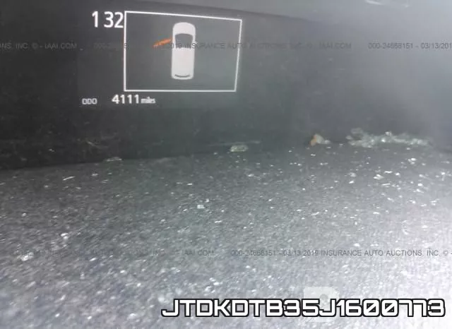 JTDKDTB35J1600773 фото 8