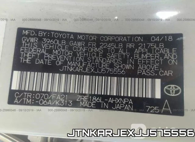 JTNKARJEXJJ575556 фото 10