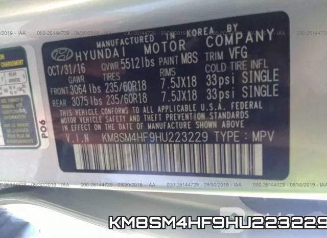 KM8SM4HF9HU223229 фото 10