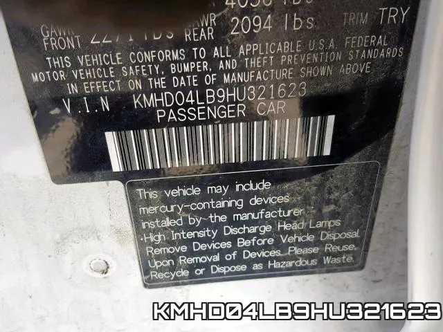 KMHD04LB9HU321623 фото 2