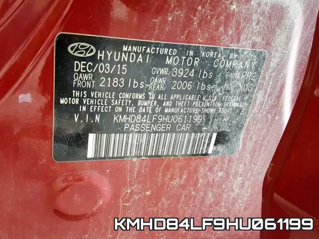 KMHD84LF9HU061199 фото 2