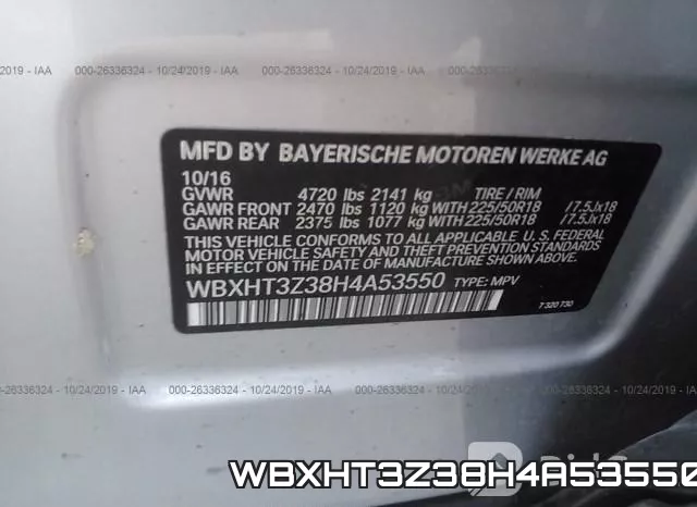 WBXHT3Z38H4A53550 фото 10