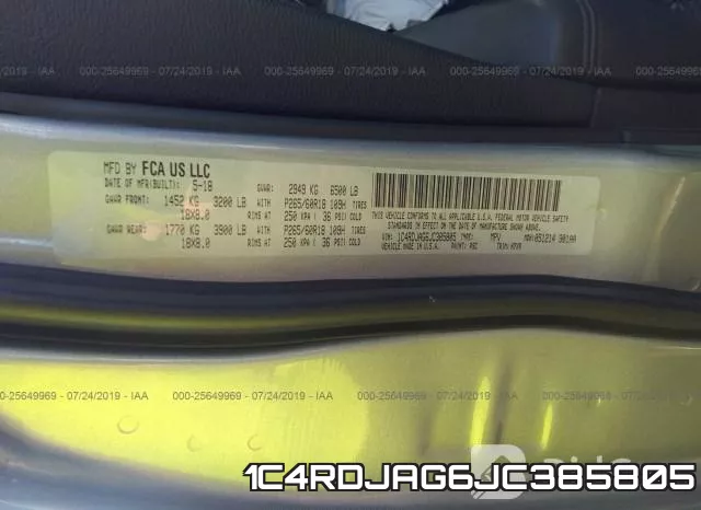 1C4RDJAG6JC385805 фото 10