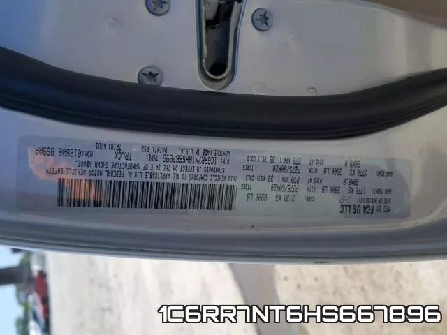 1C6RR7NT6HS667896 фото 2