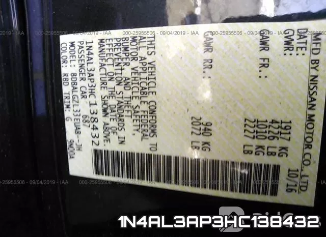 1N4AL3AP3HC138432 фото 10