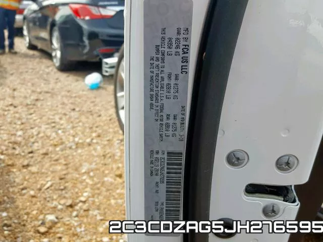 2C3CDZAG5JH276595 фото 2