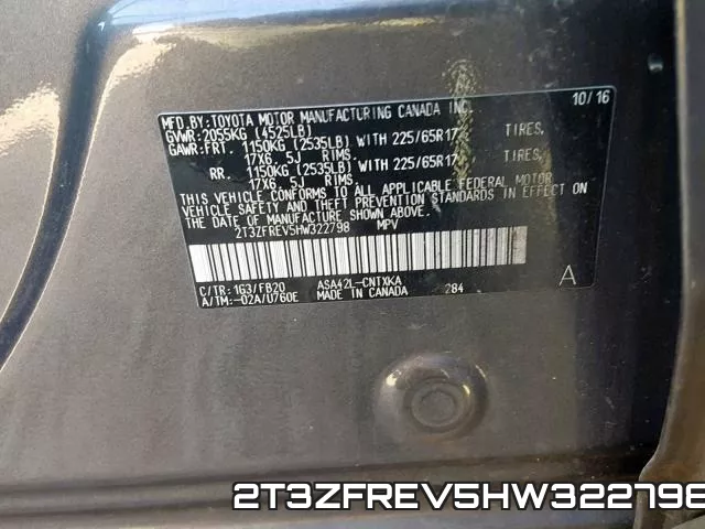 2T3ZFREV5HW322798 фото 2
