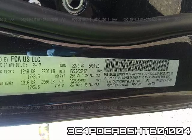 3C4PDCAB5HT601004 фото 10