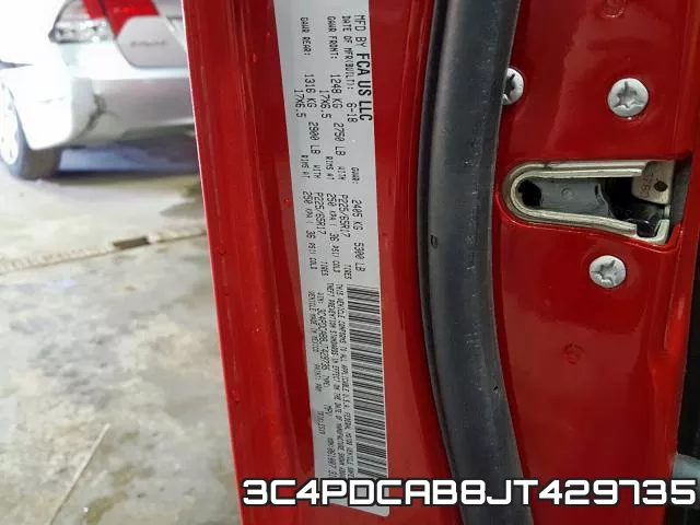 3C4PDCAB8JT429735 фото 2