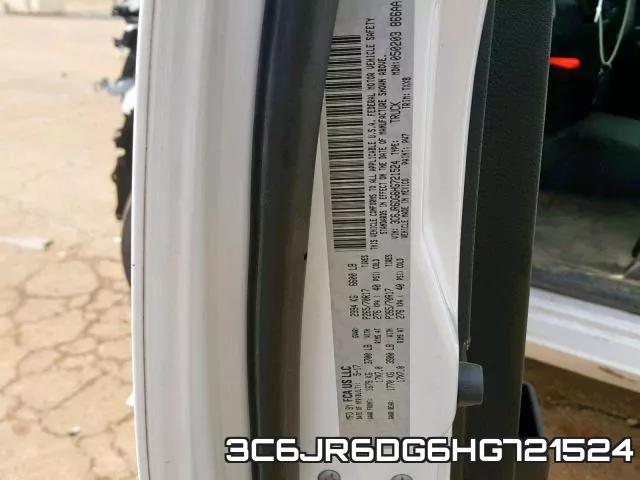 3C6JR6DG6HG721524 фото 2