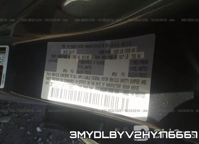 3MYDLBYV2HY176667 фото 10