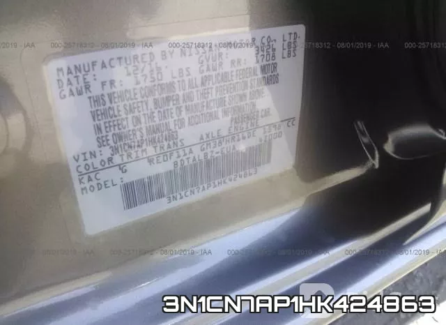 3N1CN7AP1HK424863 фото 10