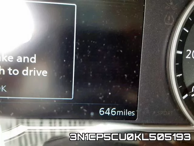 3N1CP5CU0KL505193 фото 9