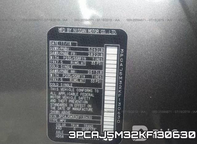 3PCAJ5M32KF130630 фото 10