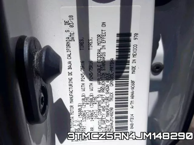 3TMCZ5AN4JM148290 фото 2