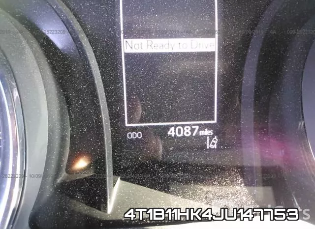 4T1B11HK4JU147753 фото 8