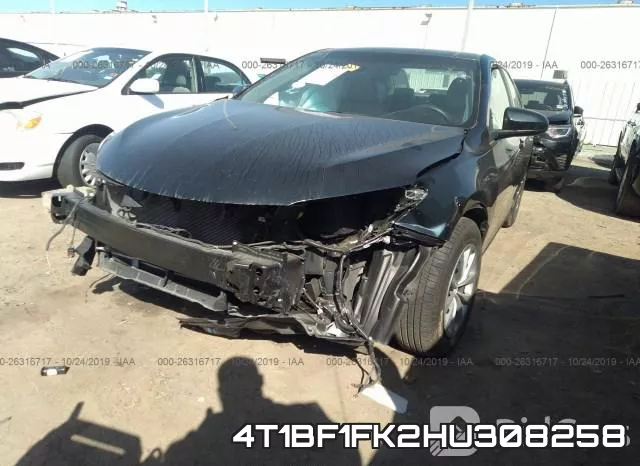 4T1BF1FK2HU308258 фото 7