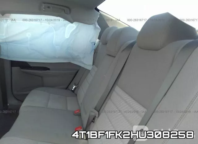 4T1BF1FK2HU308258 фото 9