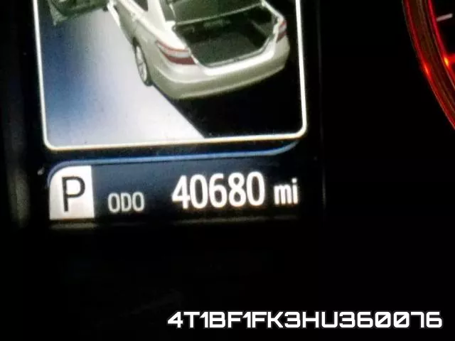 4T1BF1FK3HU360076 фото 9