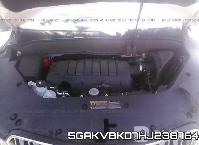 5GAKVBKD7HJ238764 фото 2