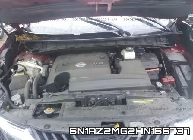 5N1AZ2MG2HN155737 фото 2