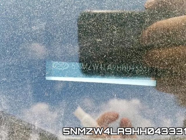 5NMZW4LA9HH043331 фото 2