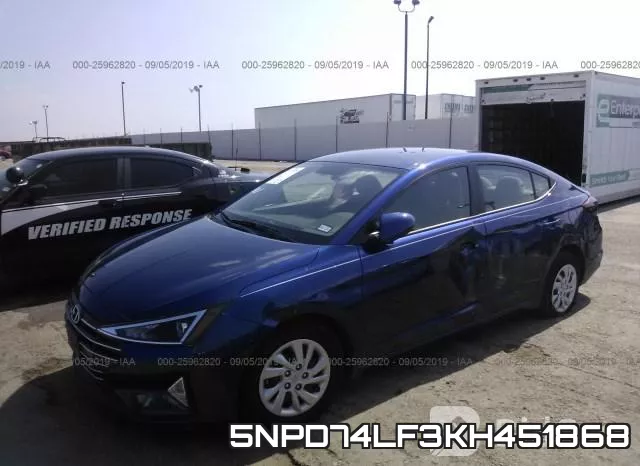 5NPD74LF3KH451868 фото 3