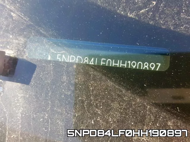 5NPD84LF0HH190897 фото 2