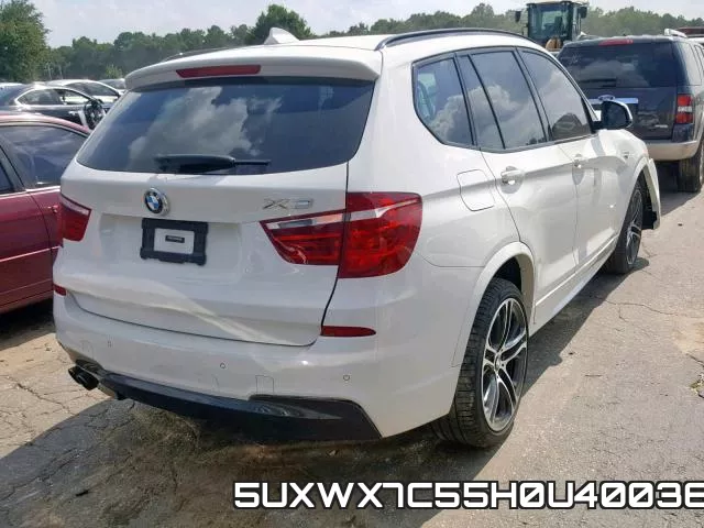 5UXWX7C55H0U40036 фото 5