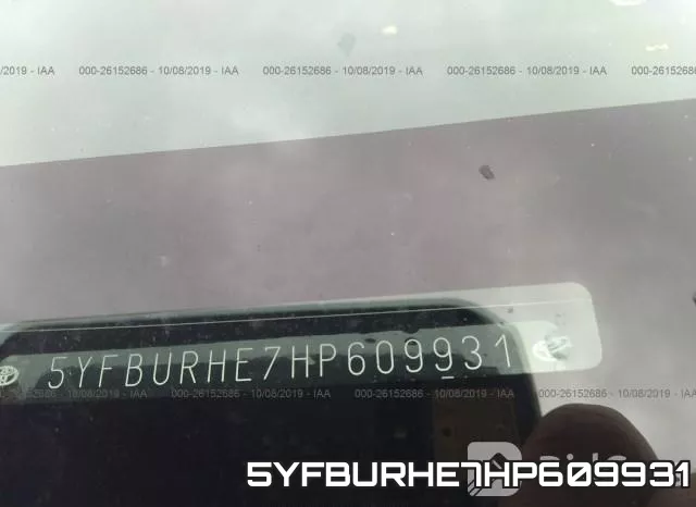 5YFBURHE7HP609931 фото 10