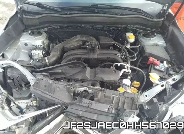 JF2SJAEC0HH567029 фото 2