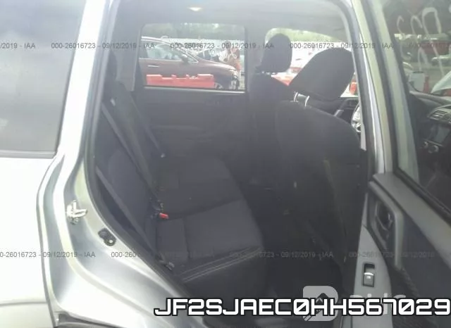 JF2SJAEC0HH567029 фото 9
