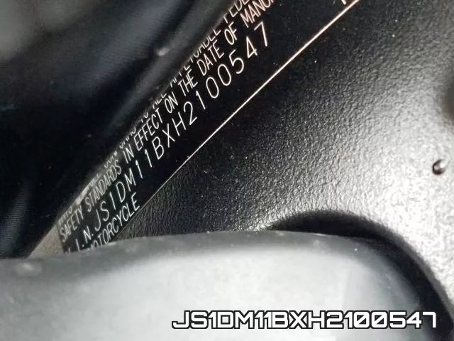 JS1DM11BXH2100547 фото 2