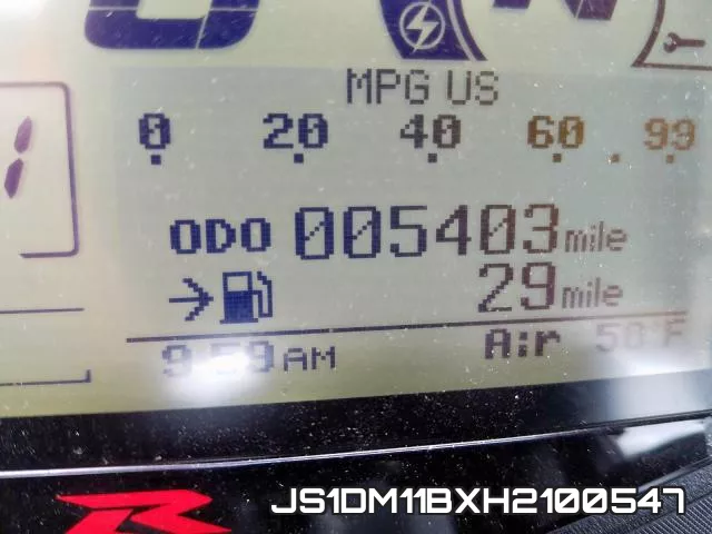 JS1DM11BXH2100547 фото 9