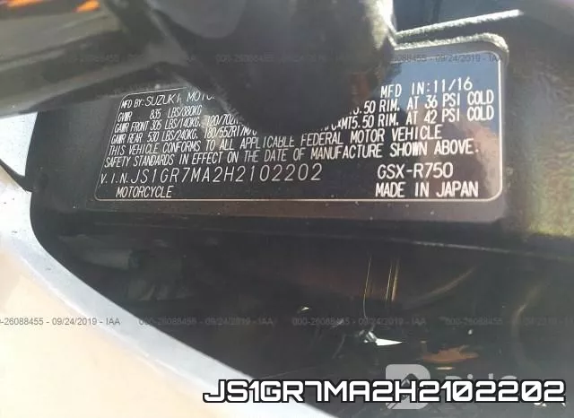 JS1GR7MA2H2102202 фото 2