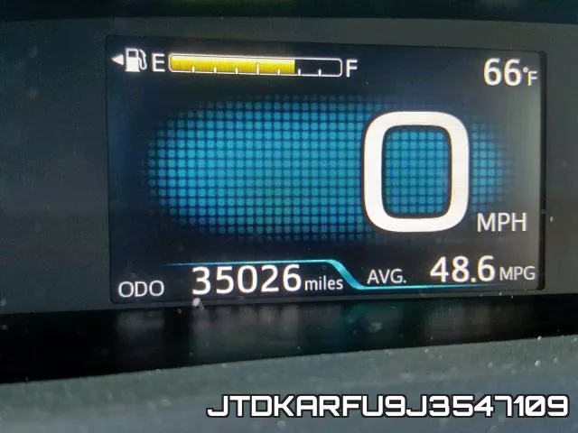 JTDKARFU9J3547109 фото 9
