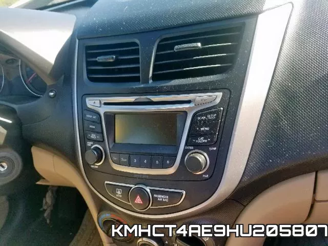 KMHCT4AE9HU205807 фото 10