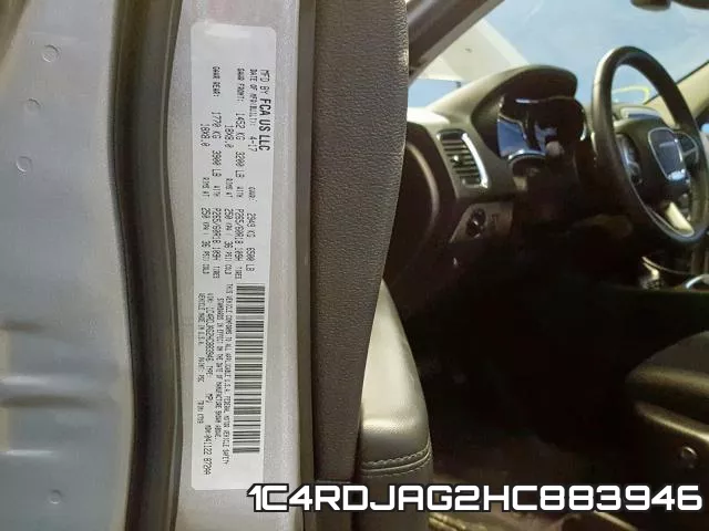 1C4RDJAG2HC883946 фото 2