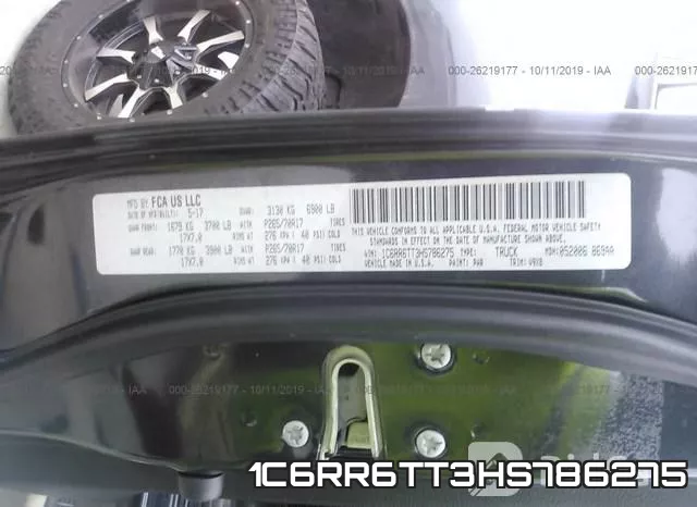 1C6RR6TT3HS786275 фото 10