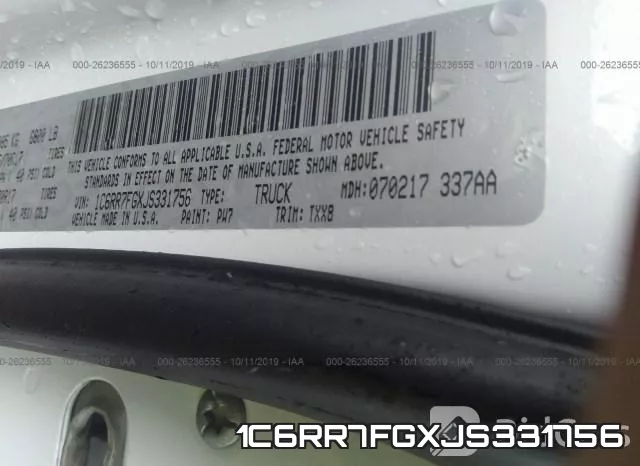 1C6RR7FGXJS331756 фото 10