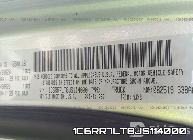 1C6RR7LT8JS114000 фото 9