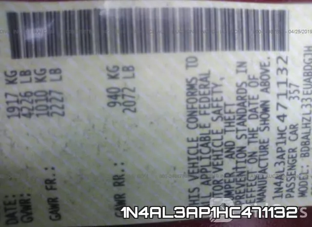 1N4AL3AP1HC471132 фото 10