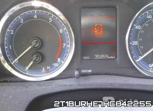 2T1BURHE7HC842255 фото 6