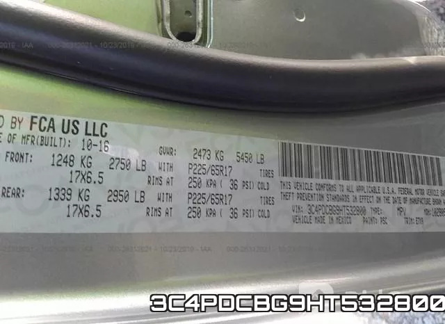3C4PDCBG9HT532800 фото 10