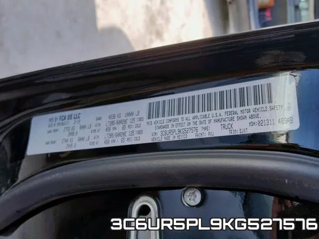 3C6UR5PL9KG527576 фото 2