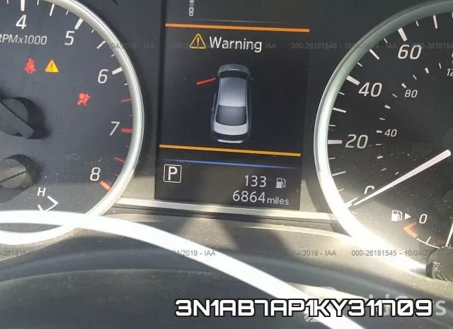 3N1AB7AP1KY311709 фото 7