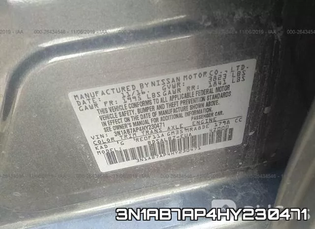 3N1AB7AP4HY230471 фото 10