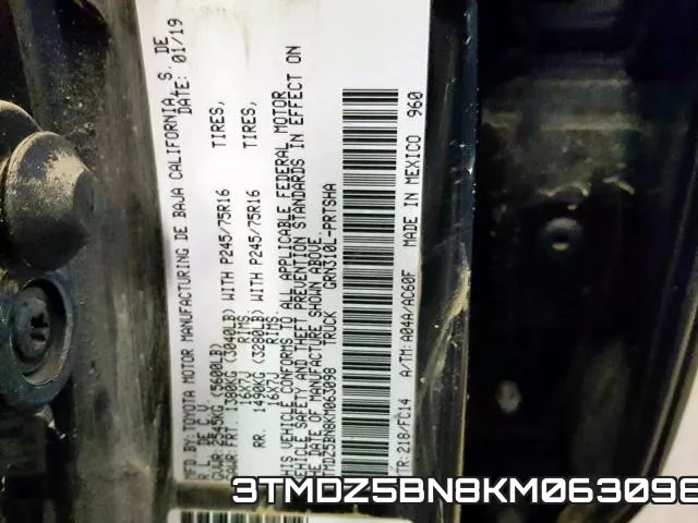 3TMDZ5BN8KM063098 фото 2