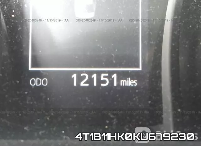 4T1B11HK0KU679230 фото 8